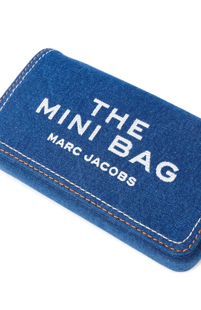 Сумка the mini bag MARC JACOBS (THE) синего цвета по цене 30700 руб., арт. 2F4SMN010S03, фото 3 Сумка the mini bag MARC JACOBS (THE), арт. 2F4SMN010S03, фото 3