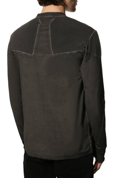 Рубашка из хлопка и льна THOM KROM, арт. M H 129, фото 4