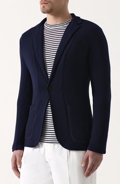 Однобортный пиджак из вискозы GIORGIO ARMANI, арт. 3ZSG55/SJRDZ, фото 3