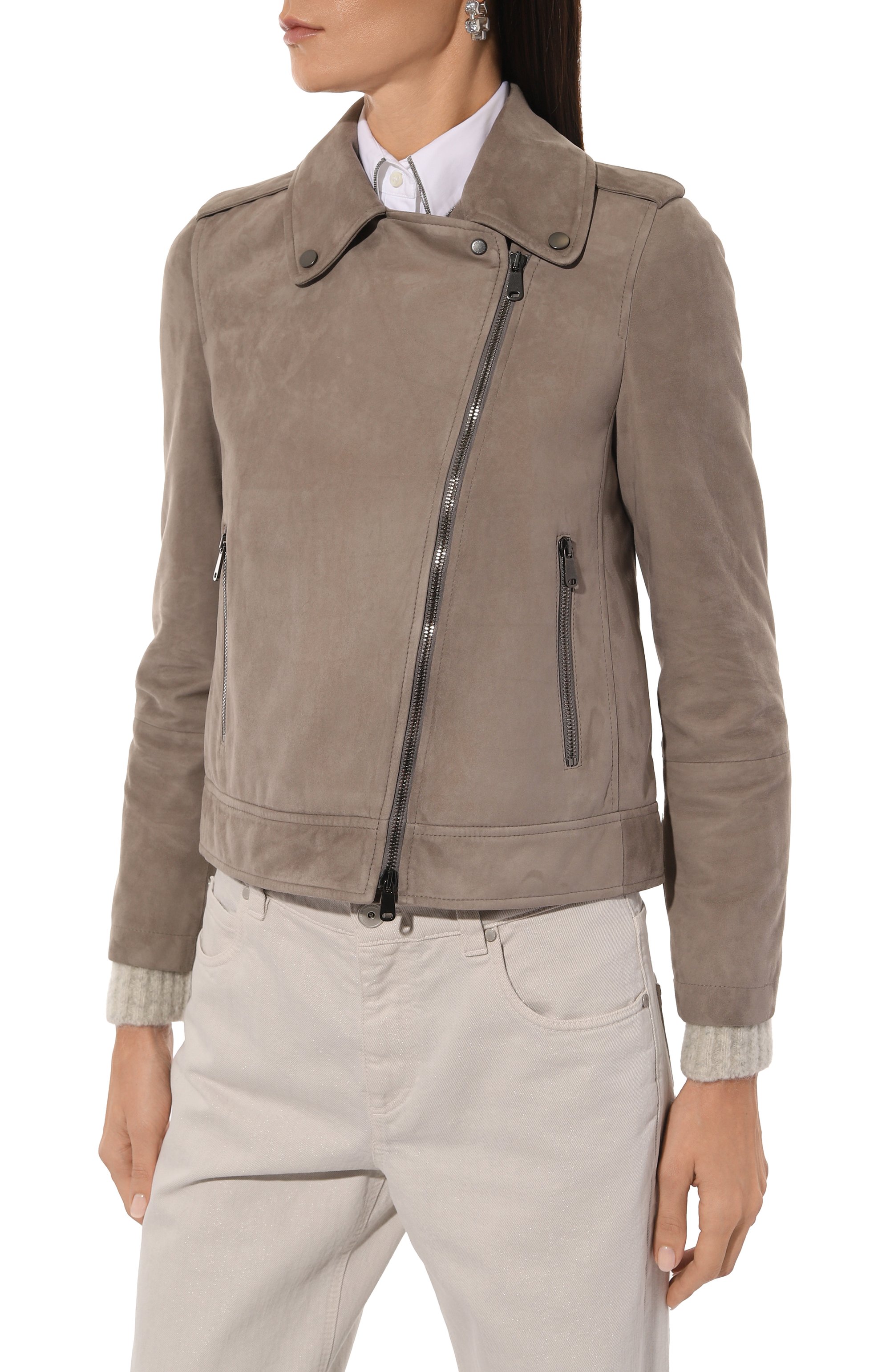 Замшевая куртка BRUNELLO CUCINELLI, арт. M0PCL2873, фото 8