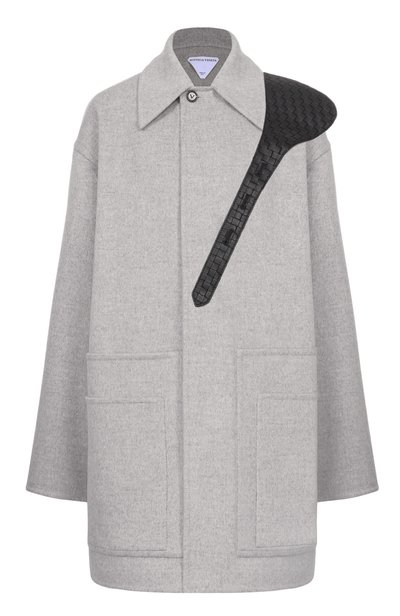 Женское пальто из шерсти и кашемира BOTTEGA VENETA, арт. 871398/V6NZ0