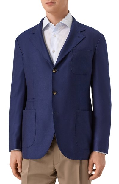 Кашемировый пиджак BRUNELLO CUCINELLI, арт. MR4927BND, фото 4