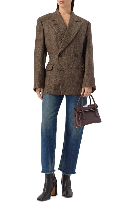 Сумка 5AC East West small Maison Margiela SB1WD0034/P5348 Коричневый  SB1WD0034/P5348 Фото 7