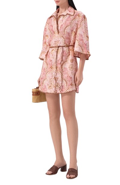 Кожаные мюли cleo 50 CASADEI, арт. 1M551B0501/SUNCT, фото 3