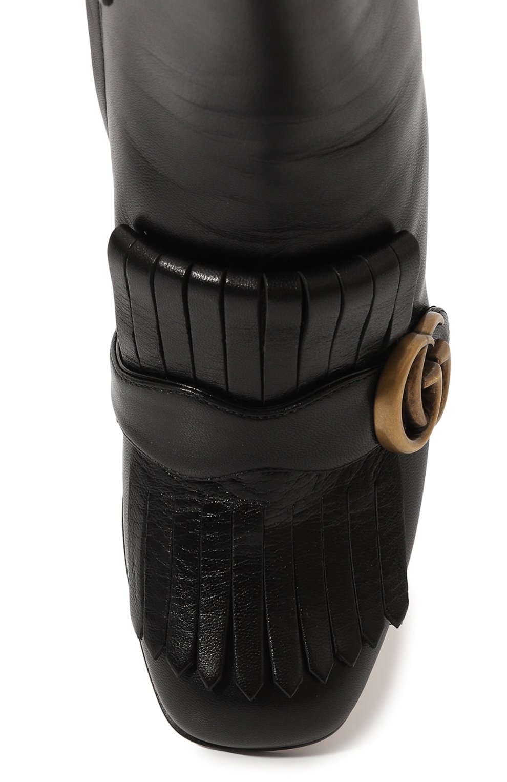 Кожаные ботильоны marmont GUCCI, арт. 408210 C9D00, фото 4