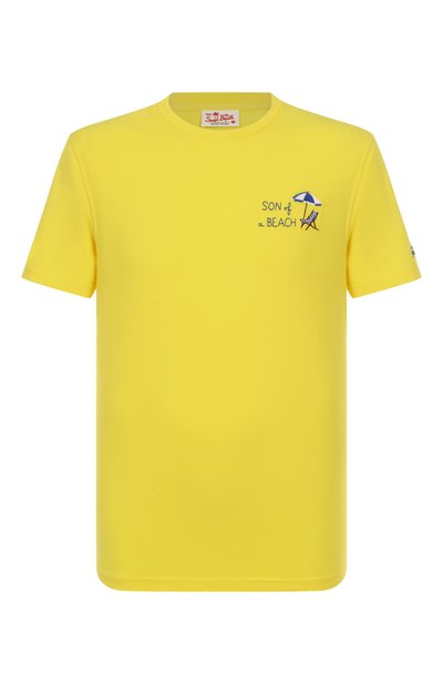 Мужская хлопковая футболка MC2 SAINT BARTH, арт. STBM P0RT0FIN0/02384H