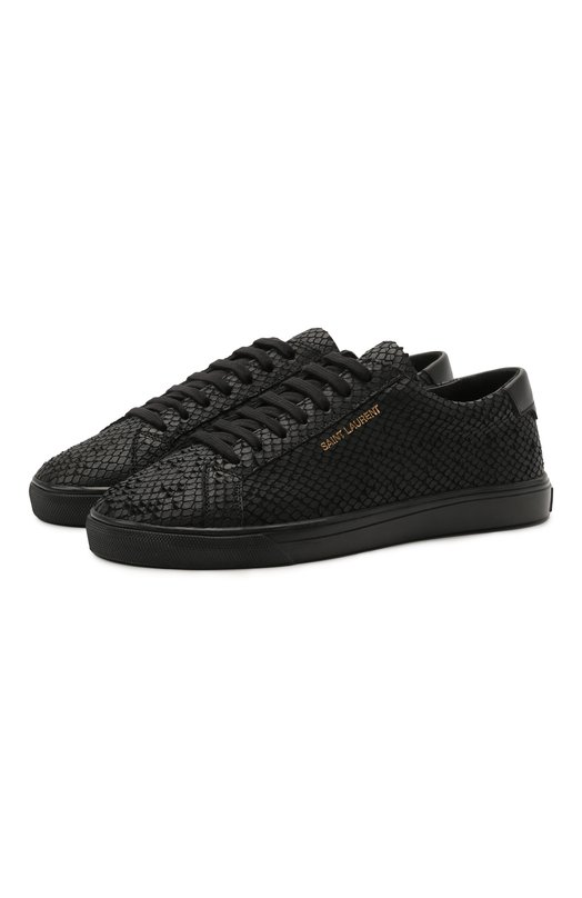 Кожаные кеды Andy Saint Laurent