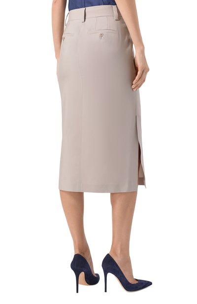 Юбка из шерсти и шелка MVST, арт. 25E/X2P/0/C051/3038, фото 4