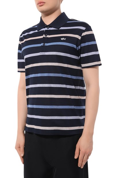 Хлопковое поло PAUL&SHARK, арт. 24411269, фото 3