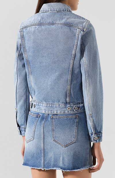 Джинсовая куртка OFF-WHITE, арт. 0WYE012E197730778700, фото 4