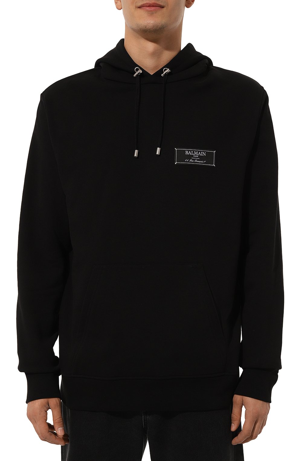 Хлопковое худи BALMAIN, арт. DH1JT047/JB53, фото 3
