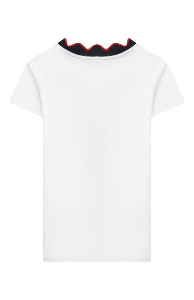 Хлопковая футболка SONIA RYKIEL ENFANT, арт. 21S1TS09, фото 2