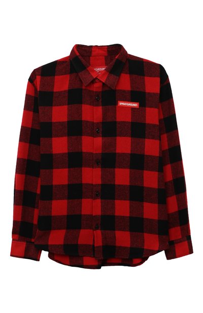 Хлопковая рубашка SPRAYGROUND, арт. SPY970RED, фото 1