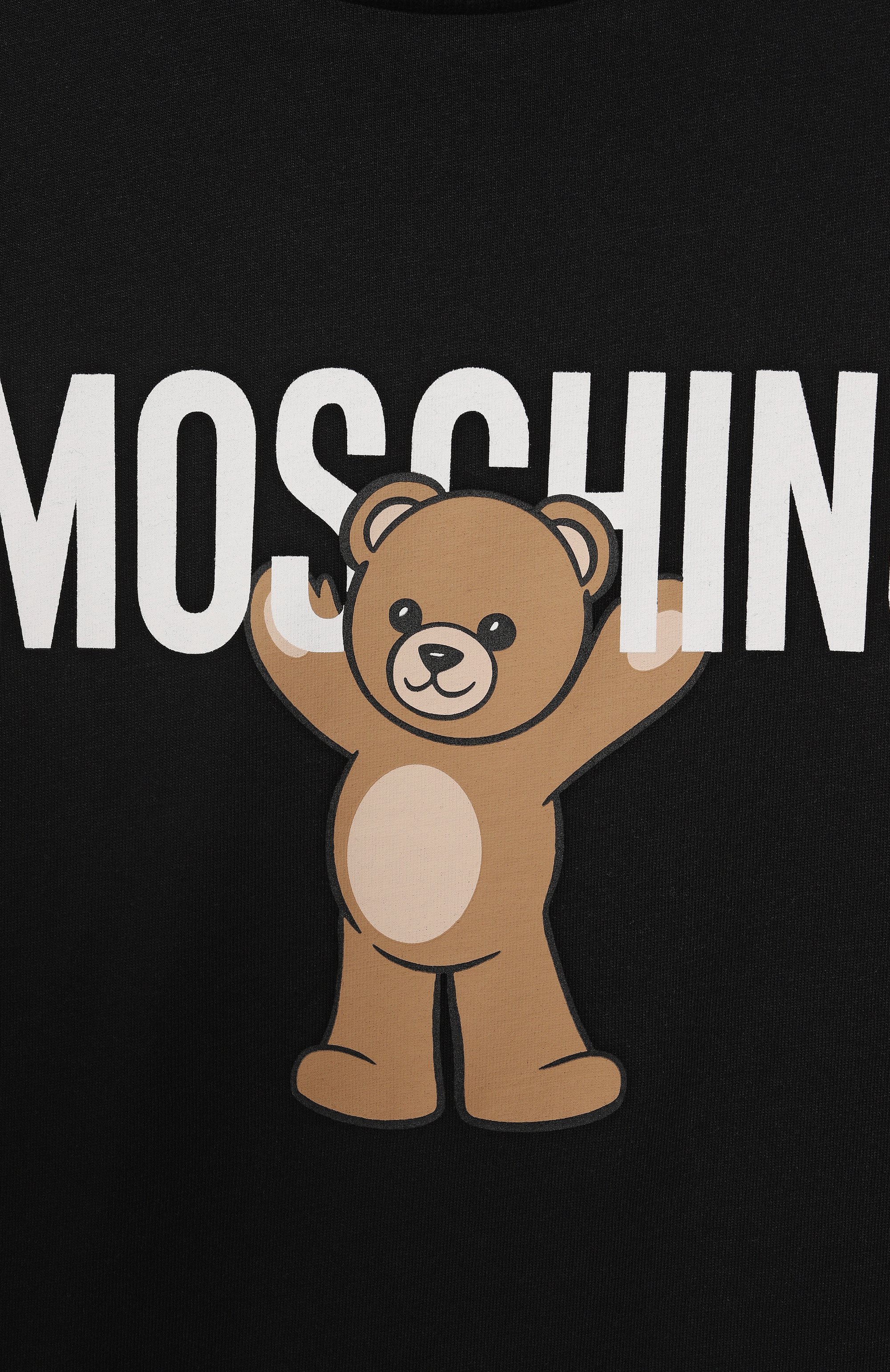 Хлопковая футболка MOSCHINO, арт. HMM05G/LAA10/10-14, фото 3