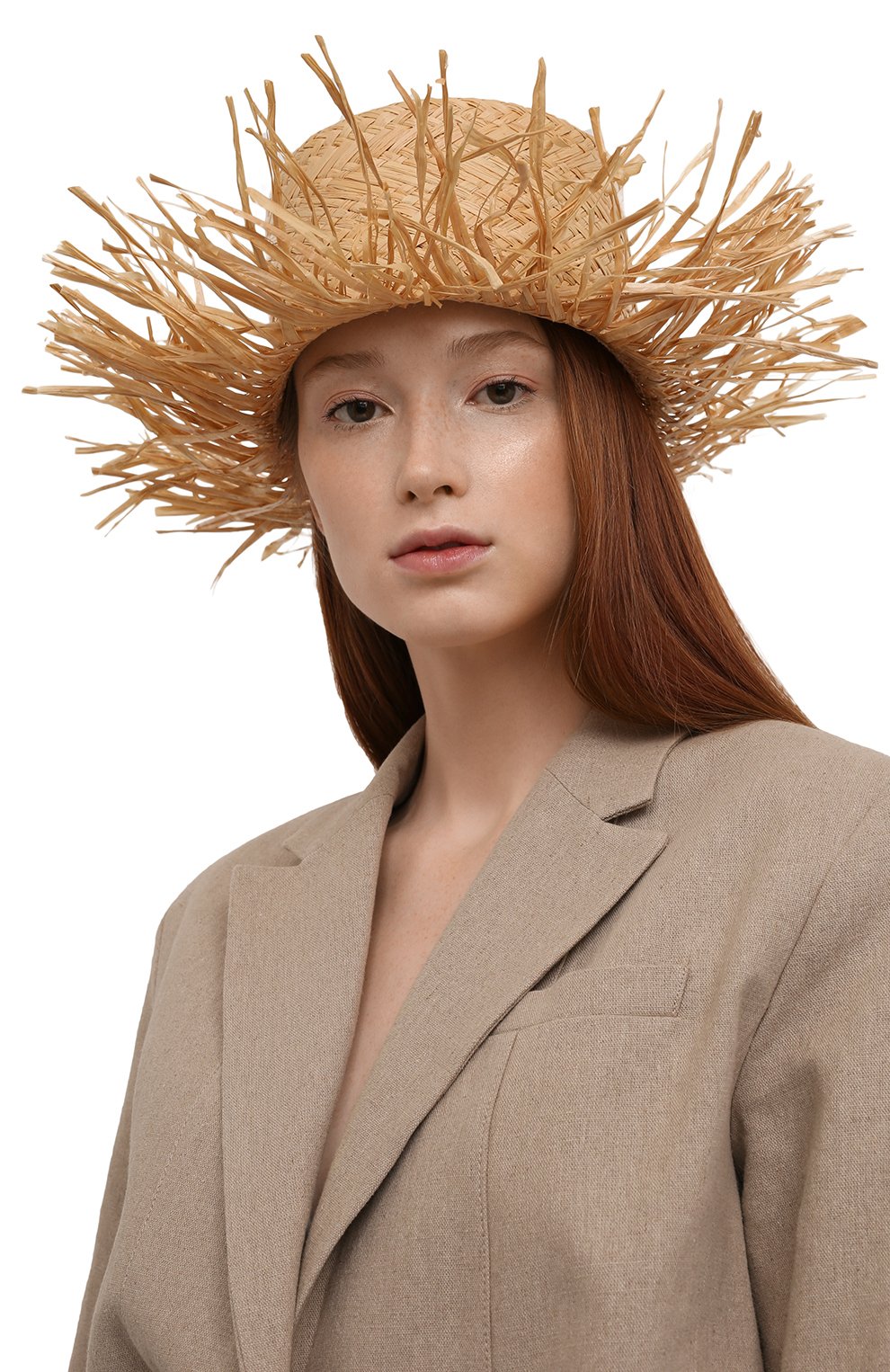 Соломенная шляпа REDVALENTINO, арт. XQ0HEA14/YCL, фото 2