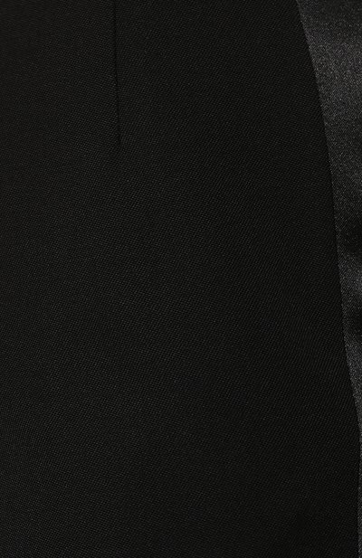 Шерстяные шорты SAINT LAURENT черного цвета по цене 104500 руб., арт. 622135/Y512W, фото 5 Шерстяные шорты SAINT LAURENT, арт. 622135/Y512W, фото 5