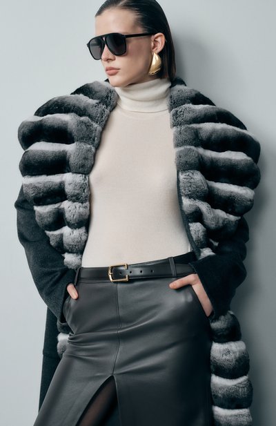 Солнцезащитные очки SAINT LAURENT, арт. SL 596 DUNE 001, фото 5