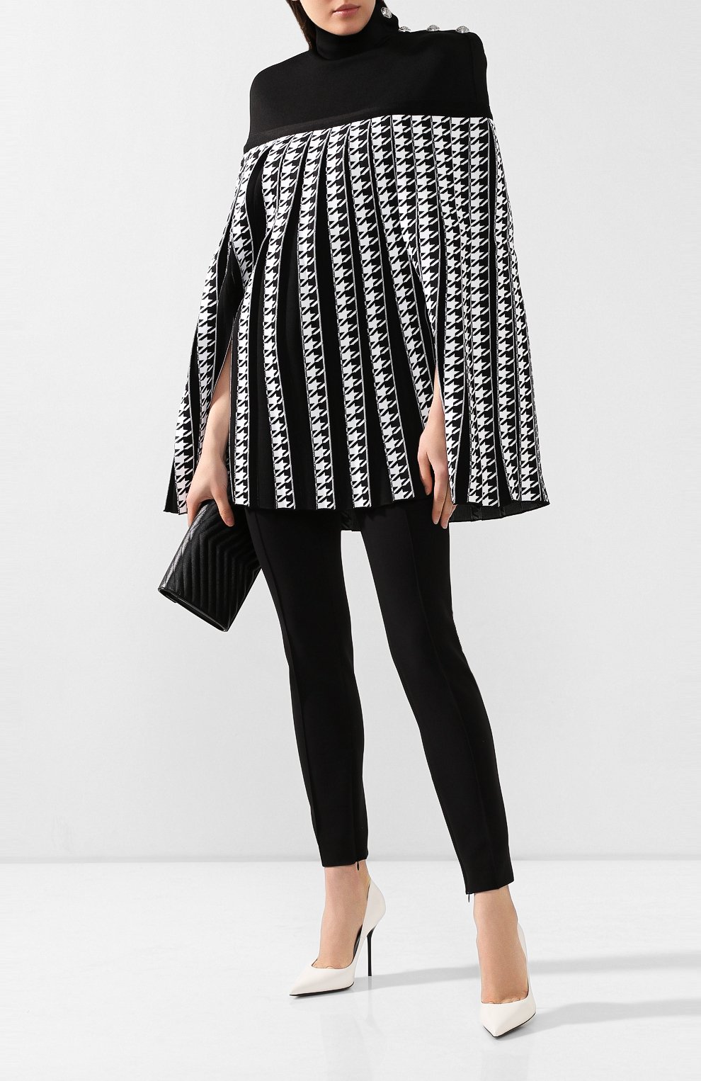 Накидка из вискозы BALMAIN, арт. SF03516/K513, фото 2