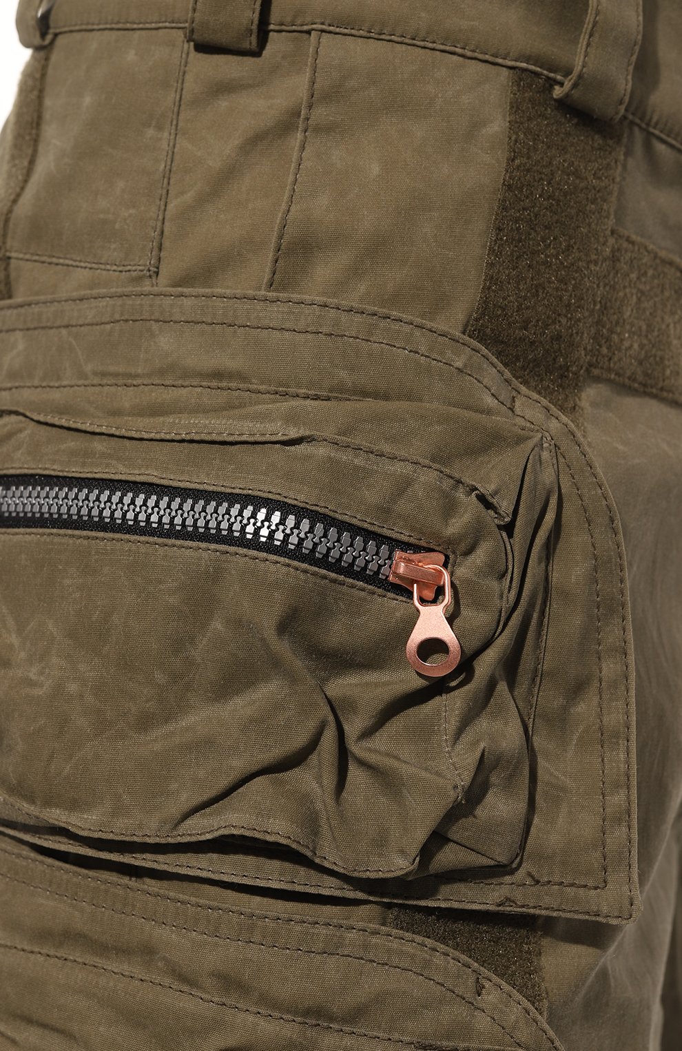 Хлопковые брюки-карго DIESEL, арт. A08490/0WEAT, фото 5