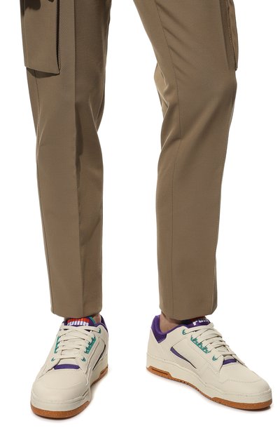 Кожаные кеды puma x butter goods slipstream lo PUMA кремового цвета по цене 19200 руб., арт. 38415601, фото 3 Кожаные кеды puma x butter goods slipstream lo PUMA, арт. 38415601, фото 3
