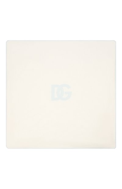 Хлопковое одеяло DOLCE & GABBANA голубого цвета по цене 29700 руб., арт. LNJA88/G7F0H, фото 3 Хлопковое одеяло DOLCE & GABBANA, арт. LNJA88/G7F0H, фото 3