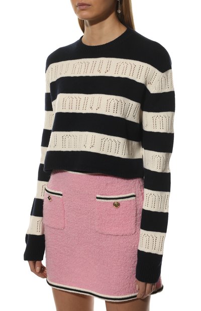 Кашемировый пуловер MIU MIU, арт. MML542-10AF-F0008, фото 3