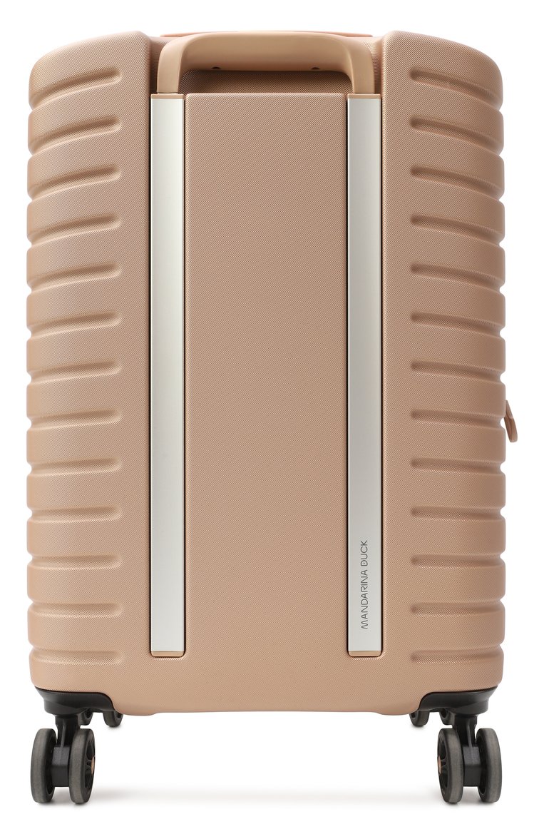 Женский чемодан flyduck expandable cabin small MANDARINA DUCK бежевого цвета, арт. KNV02-918 | Фото 6 (Материал: Пластик; Автоматизация ТО: Проставлено; Размер: small; Автоматизация состава: Проставлено)