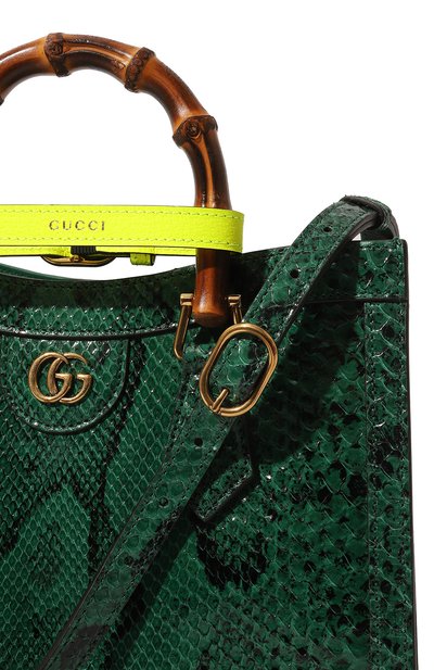 Сумка-тоут diana small из кожи питона GUCCI, арт. 660195 LU3ZT, фото 3
