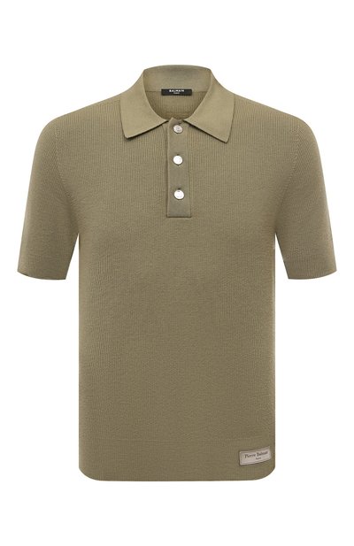 Мужская шерстяное поло BALMAIN, арт. DH1GB066/KE93