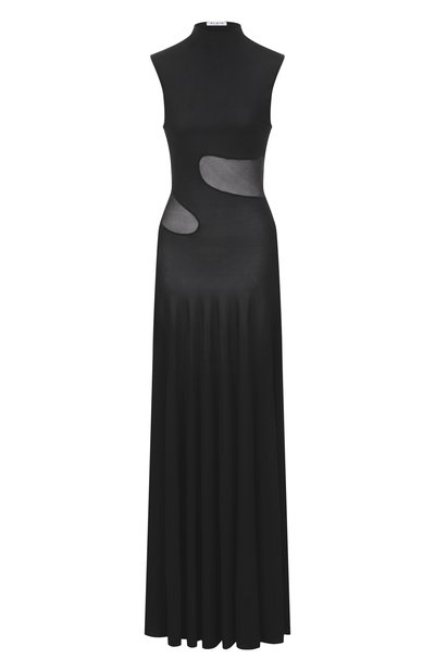 Женское платье из вискозы ALAIA, арт. AA9R2800K061B
