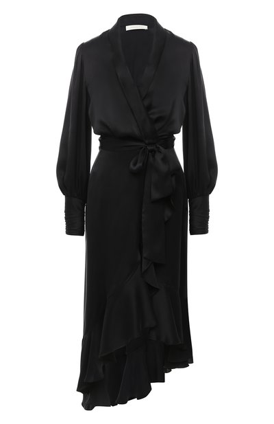 Атласное платье ZIMMERMANN, арт. 8066DRLAD, фото 1