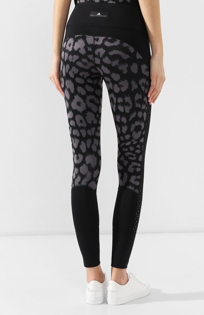 Легинсы с принтом ADIDAS BY STELLA MCCARTNEY черного цвета по цене 7255 руб., арт. DT9388, фото 4 Легинсы с принтом ADIDAS BY STELLA MCCARTNEY, арт. DT9388, фото 4