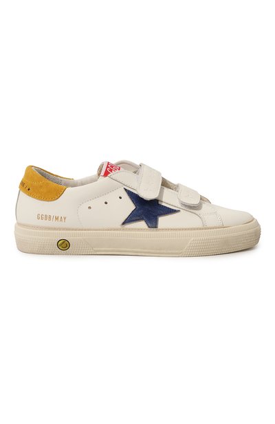 Кожаные кеды may school GOLDEN GOOSE DELUXE BRAND, арт. GTF00198.F003292, фото 5
