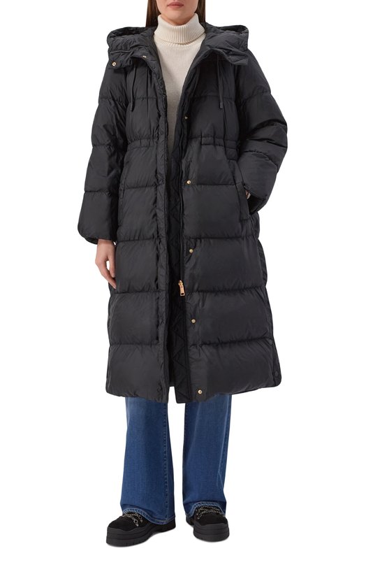 Пуховик Weekend Max Mara N0VAK Чёрный  N0VAK Фото 2