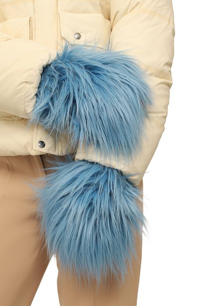 Митенки из экомеха GUCCI, арт. 609108 3SC56, фото 2