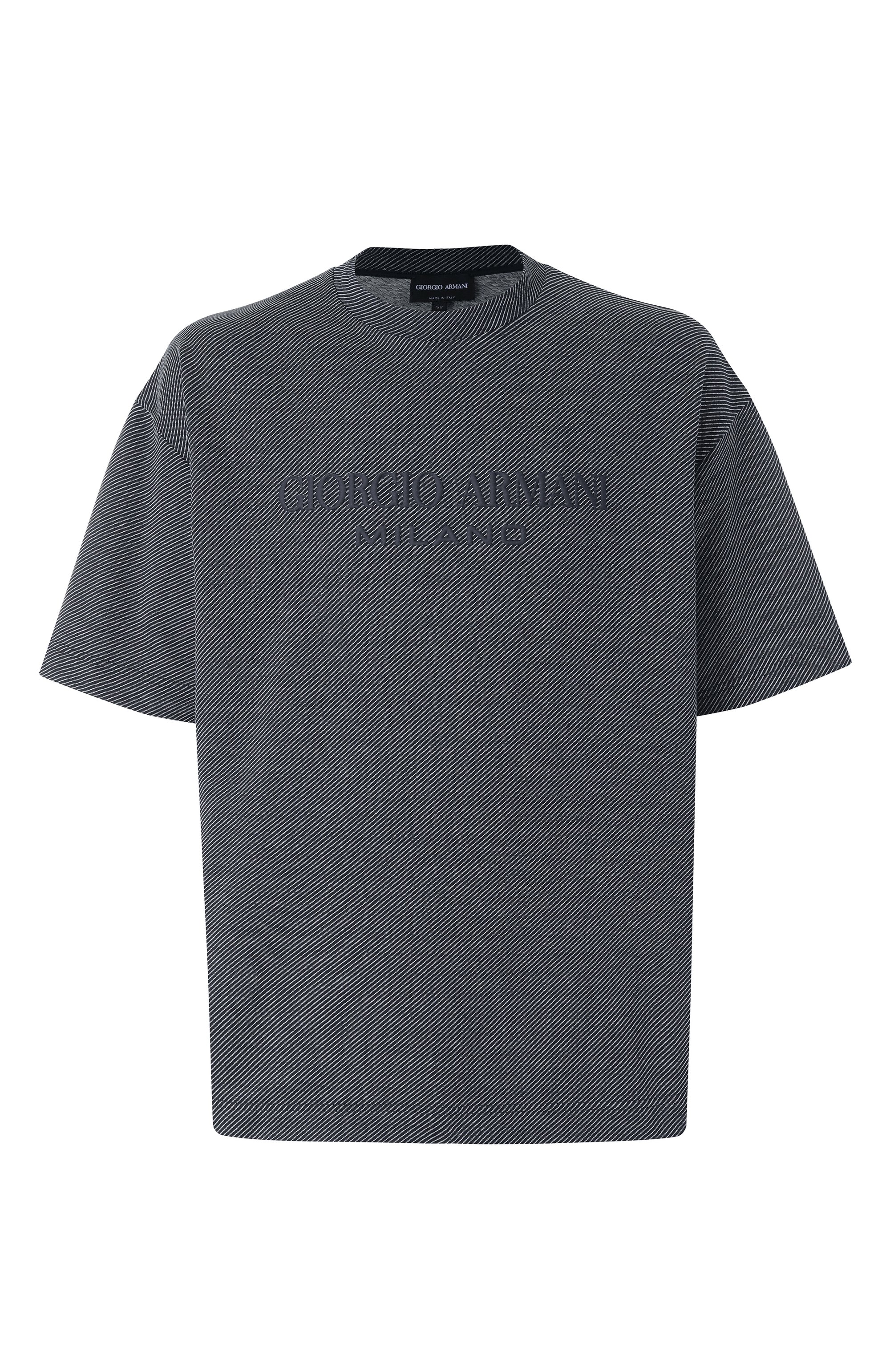 Хлопковая футболка GIORGIO ARMANI, арт. GM000315/AF15767, фото 1