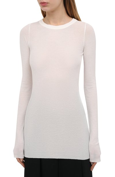 Пуловер из вискозы и шелка RICK OWENS, арт. RP21S3202/RC, фото 3