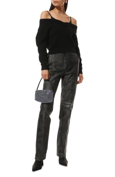 Хлопковый свитер ALEXANDERWANG.T, арт. 4KC1221009, фото 2