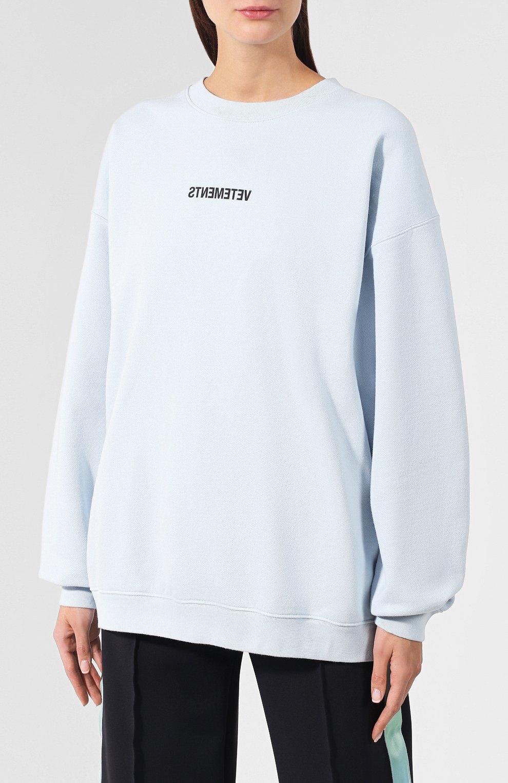 Хлопковый свитшот VETEMENTS, арт. UAH20TR728/W, фото 3