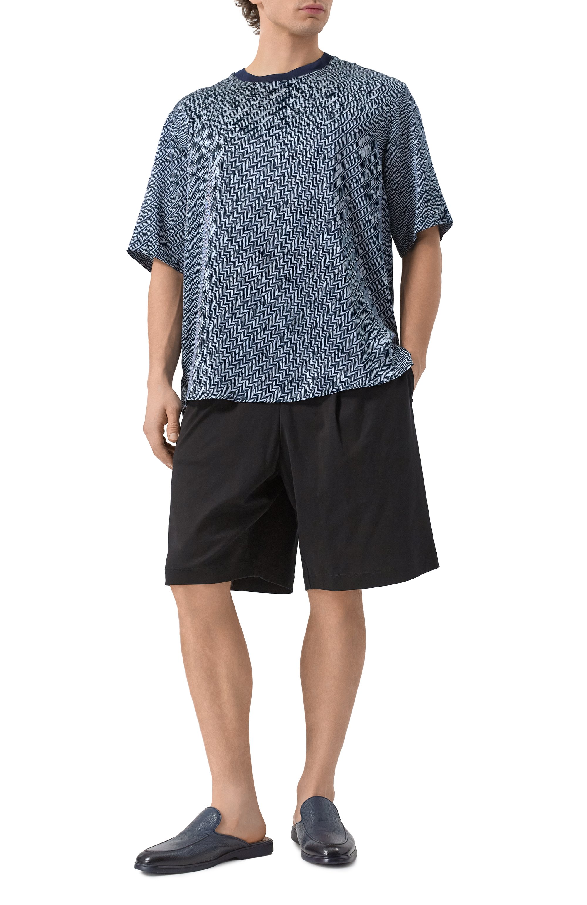 Хлопковые шорты GIORGIO ARMANI, арт. GM001496/TE10333, фото 2