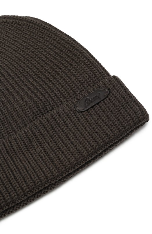 Шерстяная шапка Brioni 04M80L/01K22 Коричневый  04M80L/01K22 Фото 3