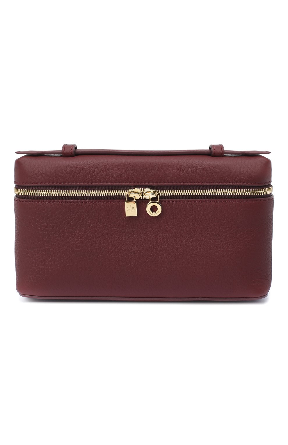 Клатч extra pocket l19 LORO PIANA бордового цвета по цене 179500 руб., арт. FAI8393, фото 1 Клатч extra pocket l19 LORO PIANA, арт. FAI8393, фото 1