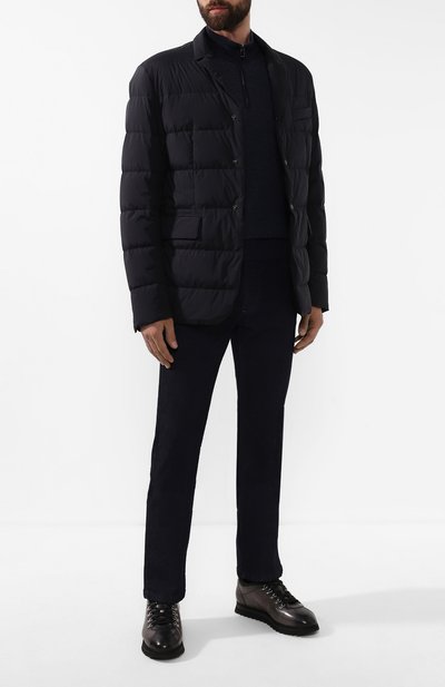 Кожаные кеды DOUCAL'S, арт. DU2156WINNPM0212N05, фото 2