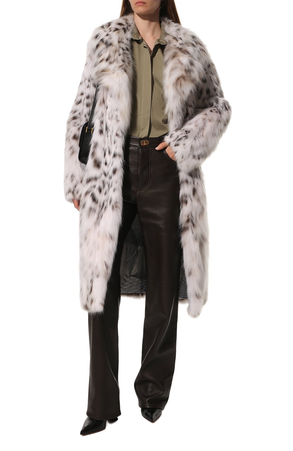 Шуба из меха рыси ZILLI, арт. WAW-GUI02-LYNX0/0001, фото 2