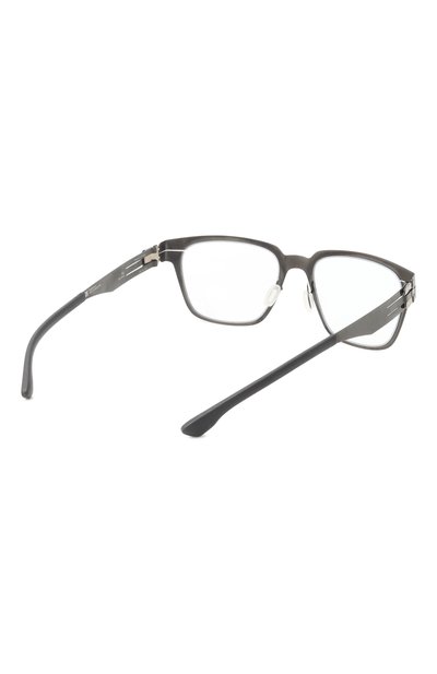 Оправа IC! BERLIN, арт. IB-B0 GUN-METAL BLACK RX-CLEAR D0NNERSTAG, фото 4