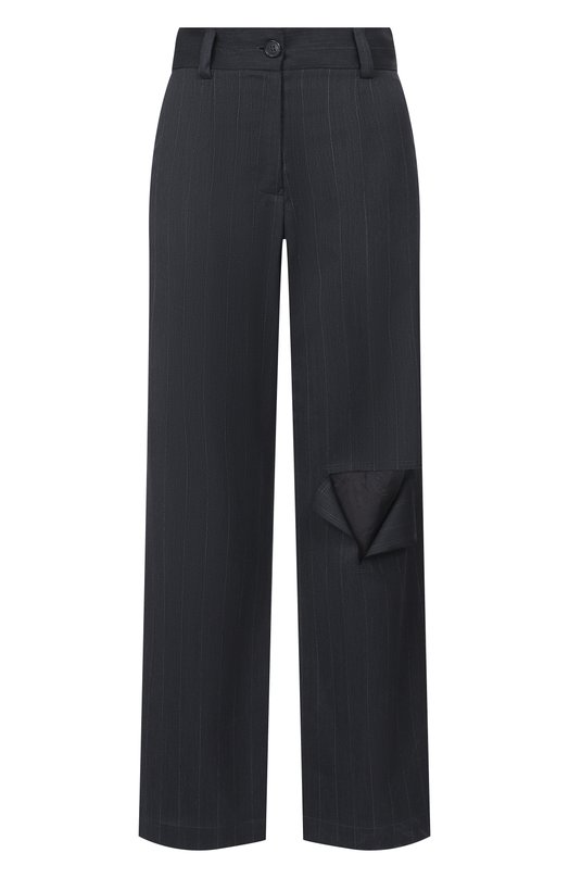 Шерстяные брюки Isabel Benenato DW34TS26 Серый DW34TS26