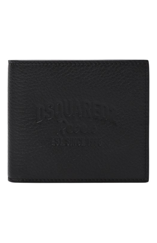 Кожаное портмоне Dsquared2 WAM0078/25102624 Чёрный WAM0078/25102624