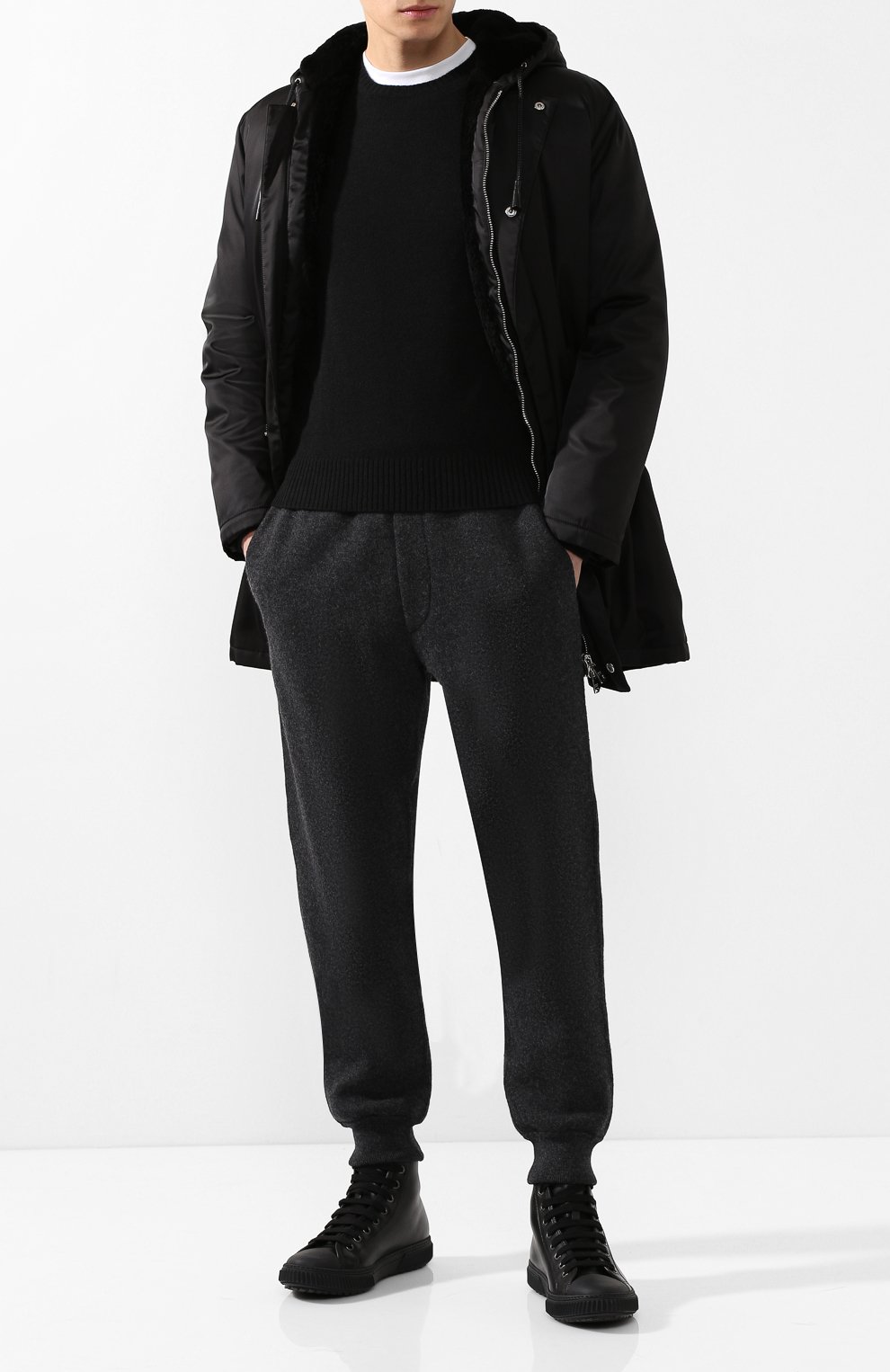 Кашемировый джемпер PRADA, арт. UMA282-1HZN-F0002, фото 2