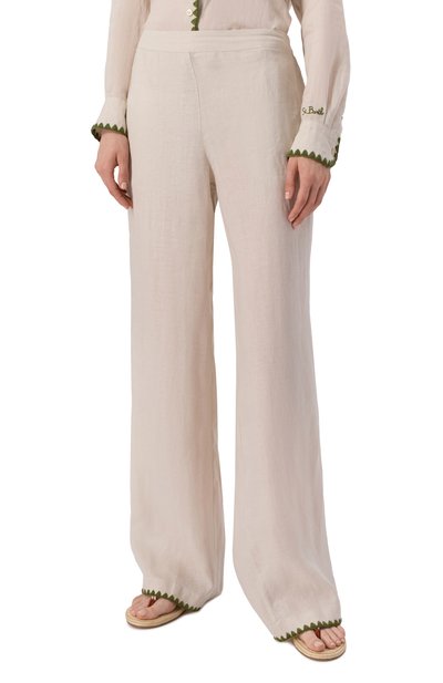 Льняные брюки MC2 SAINT BARTH, арт. STBW TARYN/06874H, фото 3