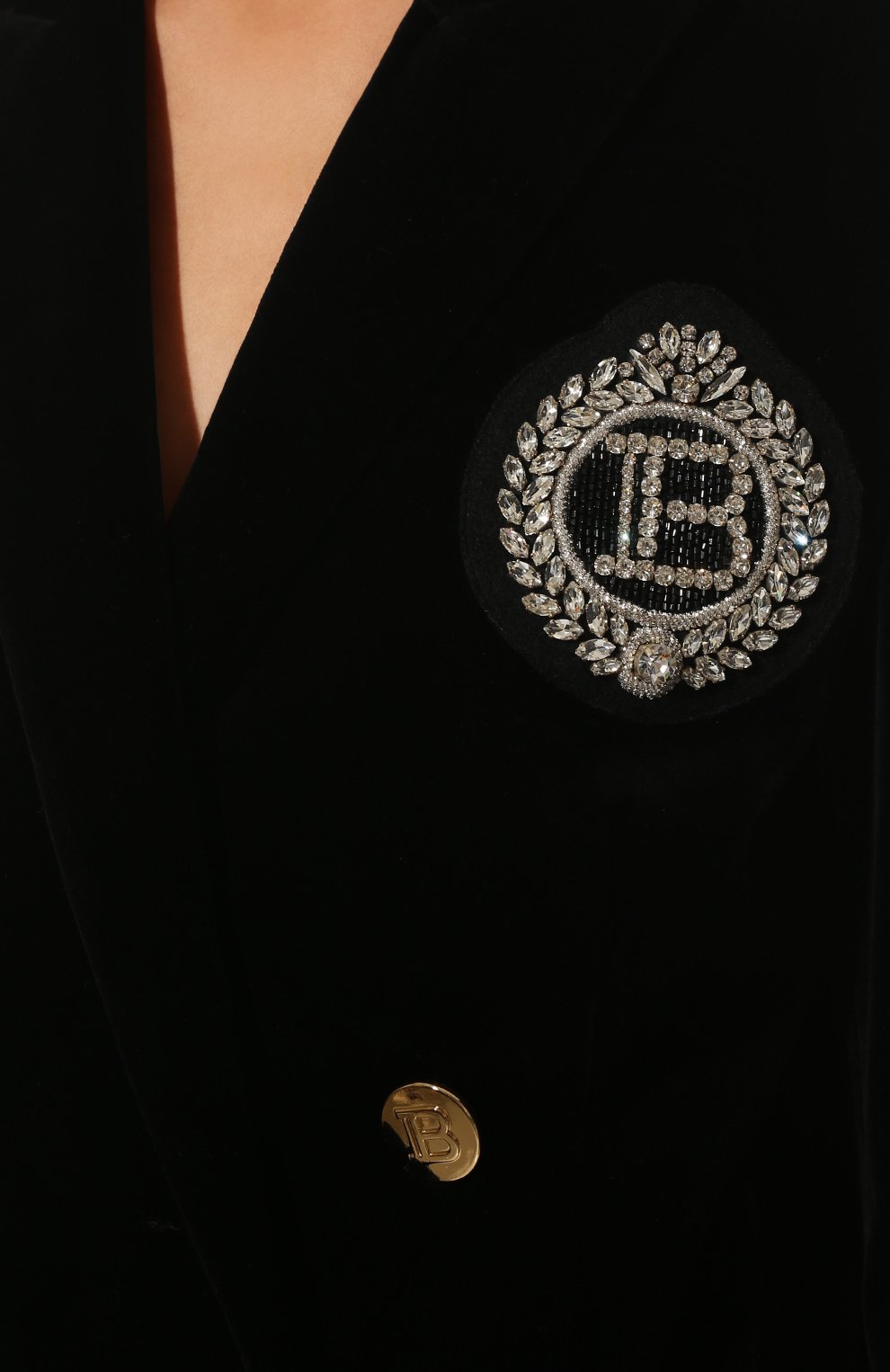 Бархатный жакет BALMAIN, арт. UF17318/C248, фото 5